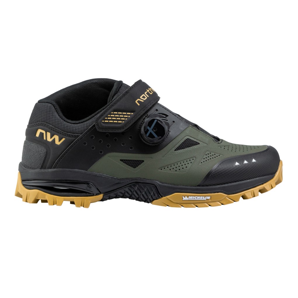 Zapatillas Northwave ENDURO MID 2 Verde Forest-Negro