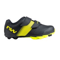 Zapatillas Northwave HAMMER JUNIOR Negro-Amarillo Fluo