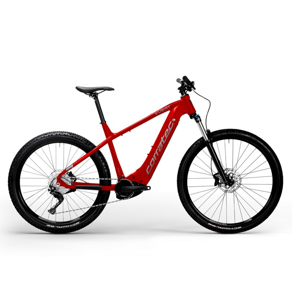 Bicicleta Elctrica Corratec E-Power X-Vert Pro Team Shadow Edge Rojo Plata Negro