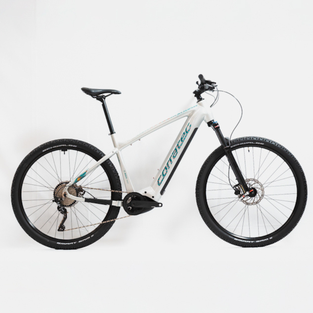 Bicicleta Elctrica Corratec E-Power X-Vert CX6 LTD Gent Blanco-Rainbow