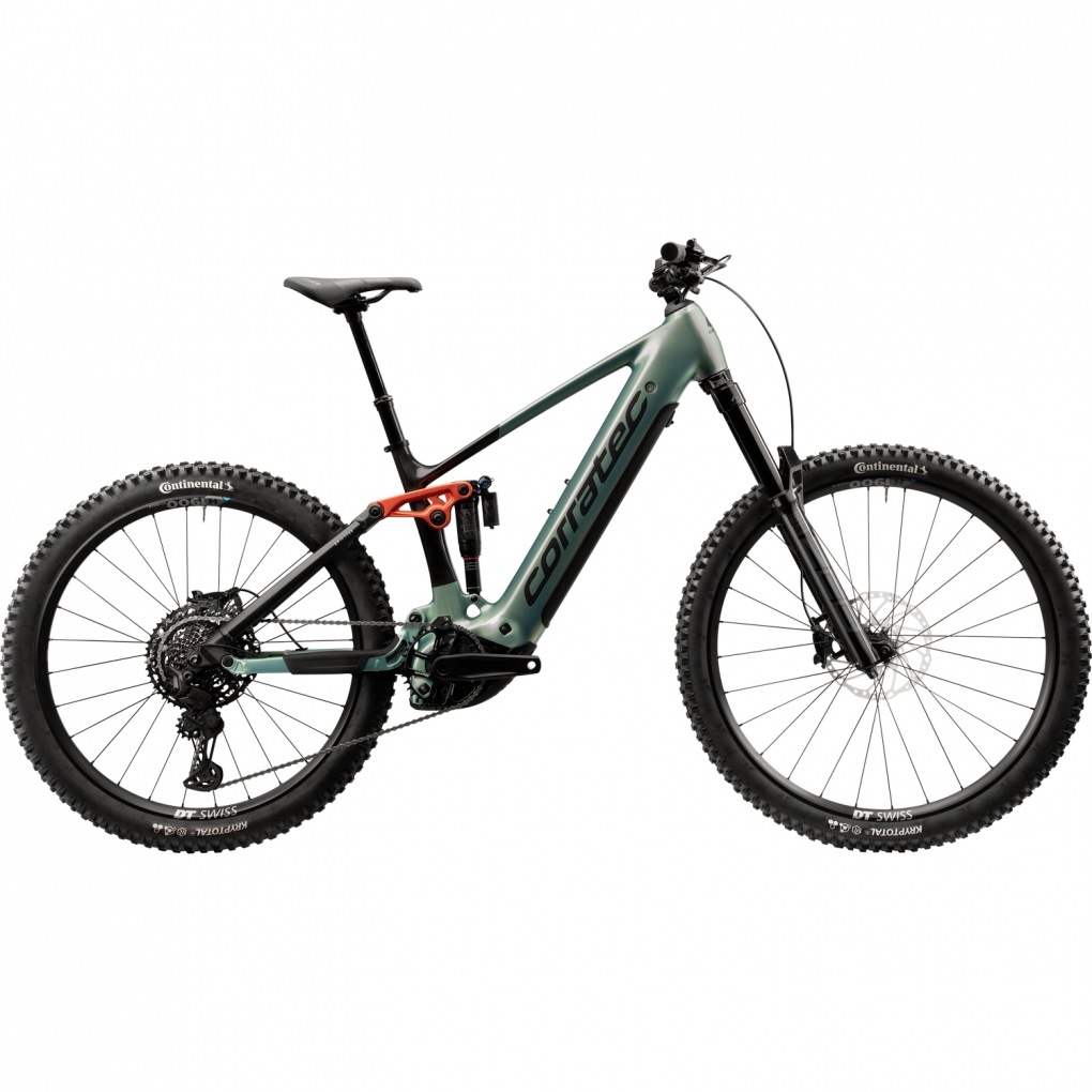 Bicicleta Corratec E-Power RS 160 Pro Team Verde Claro-Gris Oscuro