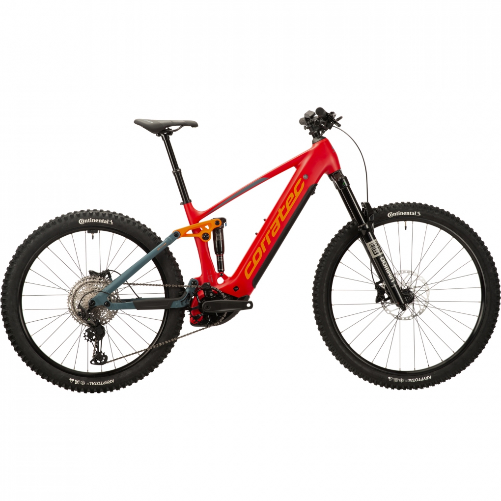 Bicicleta Corratec E-Power RS 160 Pro Rojo-Gris Oscuro