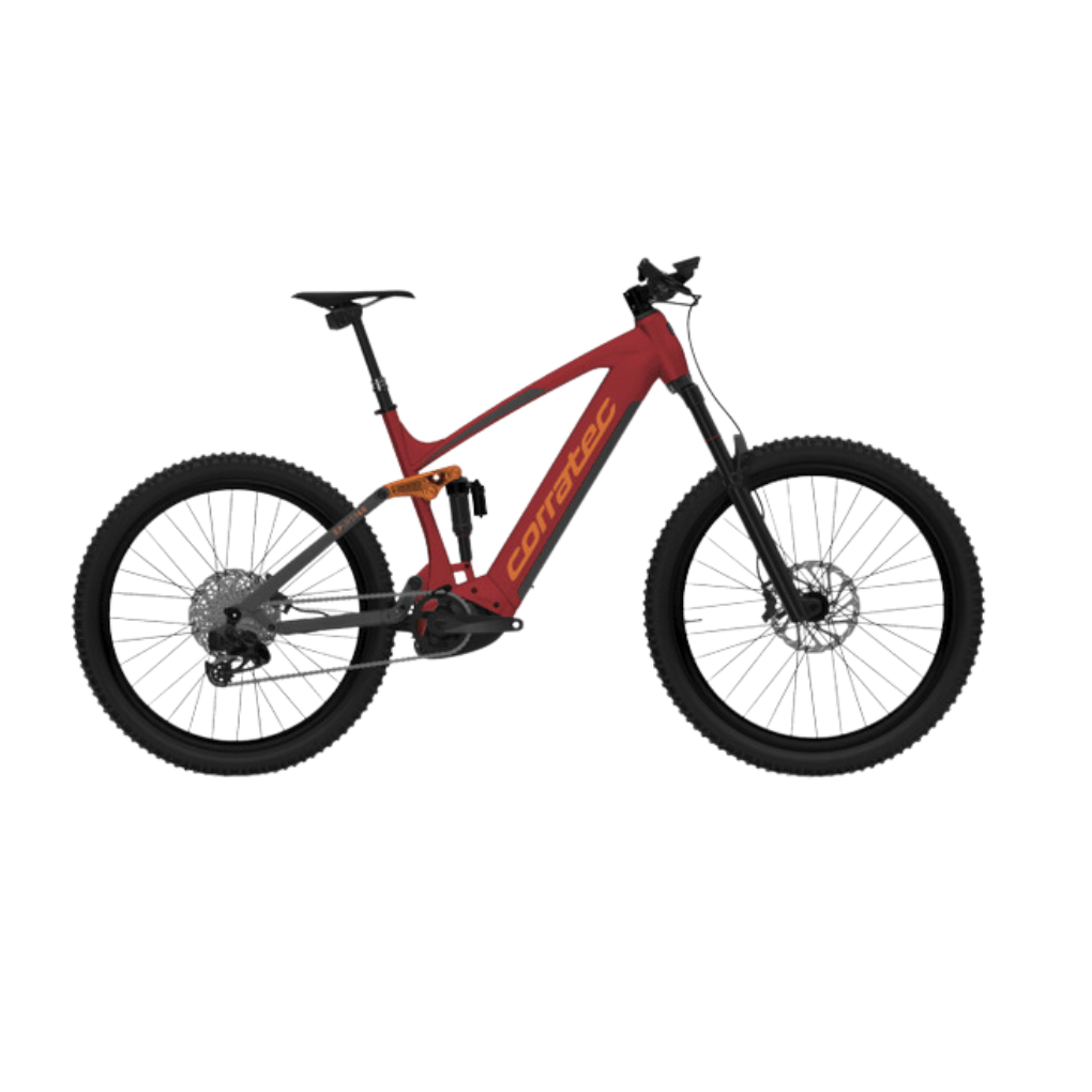 Bicicleta Corratec E-Power RS 160 Pro Rojo-Gris Oscuro