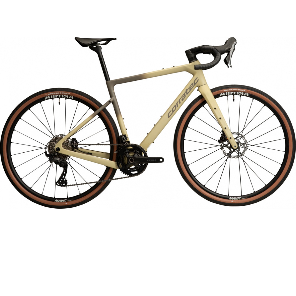 Bicicleta Corratec Gravel Allroad C2 Beig-Gris Oscuro