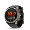 Garmin Fenix 8 Pro - 51mm Amoled Sapphire, Titanio con correa de silicona en negro/gris