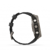 Garmin Fenix 8 Pro - 51mm Amoled Sapphire, Titanio con correa de silicona en negro/gris