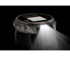 Garmin Fenix 9 Pro � inReach, 47mm Amoled Titanio correa silicona gris