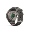 Fenix 9 Pro � inReach, Solar, 47mm Titanio correa silicona gris