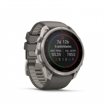 FENIX 9 PRO � INREACH, SOLAR, 51MM TITANIO CORREA SILICONA GRIS