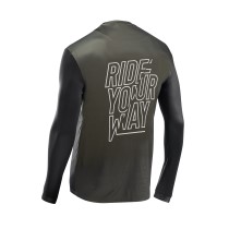 MAILLOT NORTHWAVE M/L SHARP NEGRO-VERDE FOREST 2023-24 MAILLOT NORTHWAVE M/L SHARP NEGRO-VERDE FOREST 2023-24