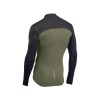 Maillot m/l Northwave FORCE 2 Con Cremallera Negro-Verde Forest 2025-26