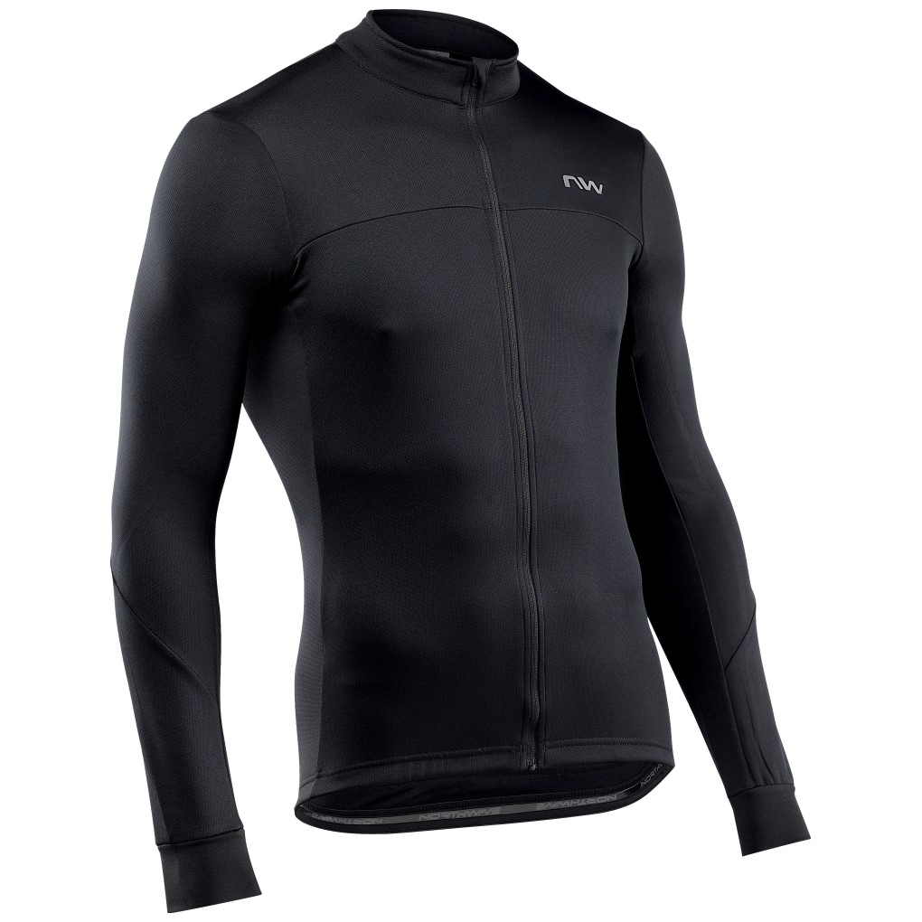Maillot m/l Northwave FORCE 2 Con Cremallera Negro 2025-26