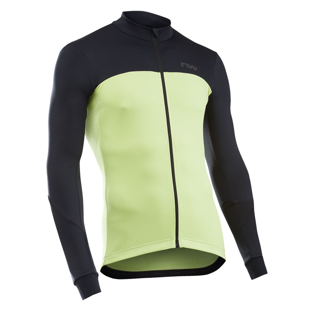 Maillot m/l Northwave FORCE 2 Con Cremallera Matcha-Negro 2025-26