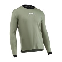 Maillot m/l Northwave SHARP Verde Cottage-Blanco 2025-26