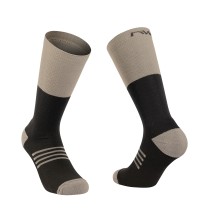 Calcetn Northwave Alto EXTREME PRO  Negro-Beige 2025-26