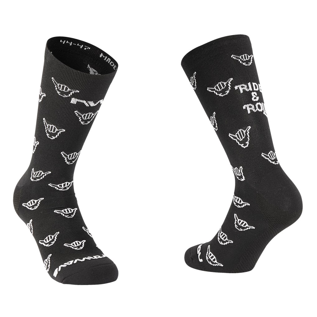Calcetn Northwave RIDE & ROLL Negro 2025-26