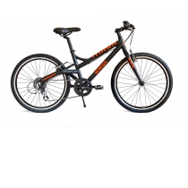 Bicicleta Kokua LiketoBike 24" Negra-Naranja