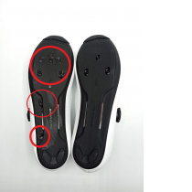 ZAPATILLAS NORTHWAVE SONIC PLUS WIDE BLANCO - NEGRO