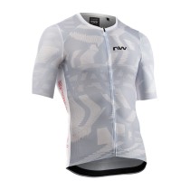 Maillot Northwave manga corta BLADE AIR Gris Claro-Rojo