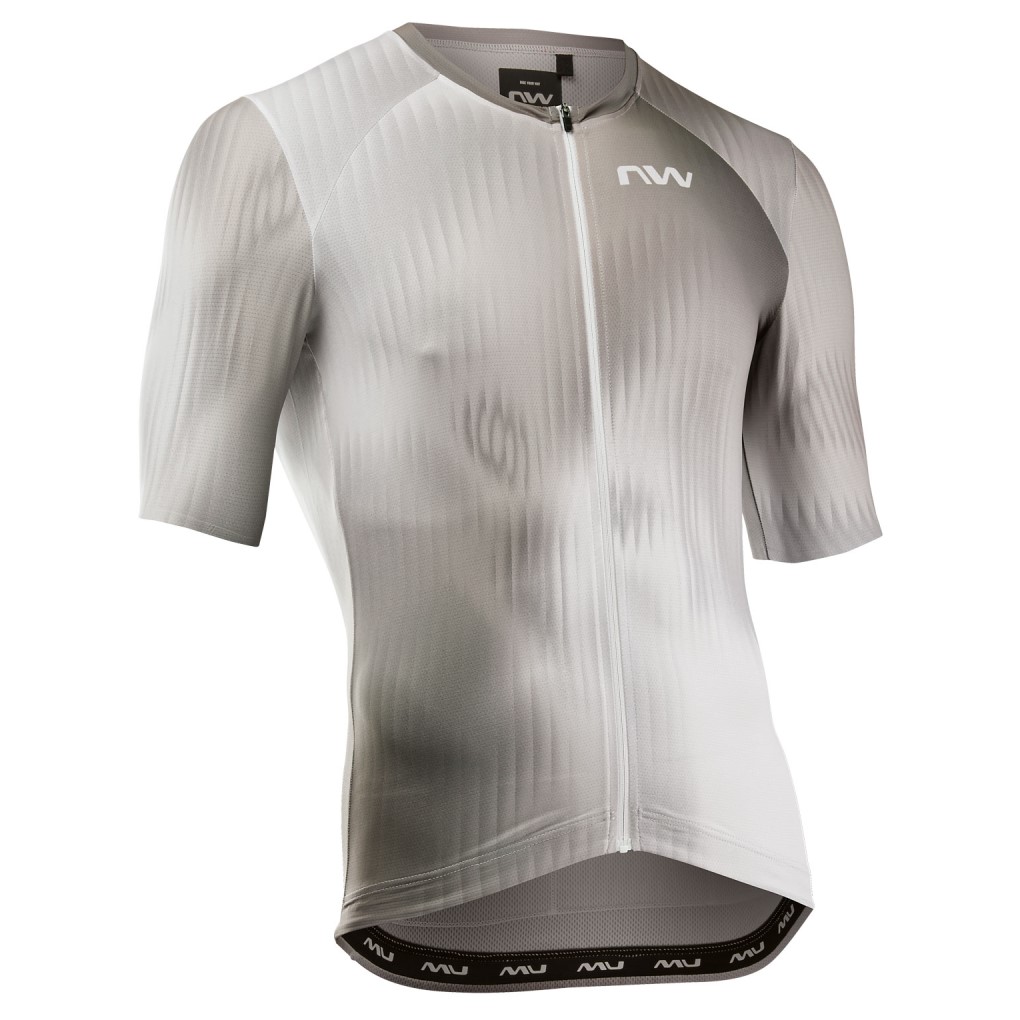 Maillot Northwave m/c BLADE Blanco-Marr�n