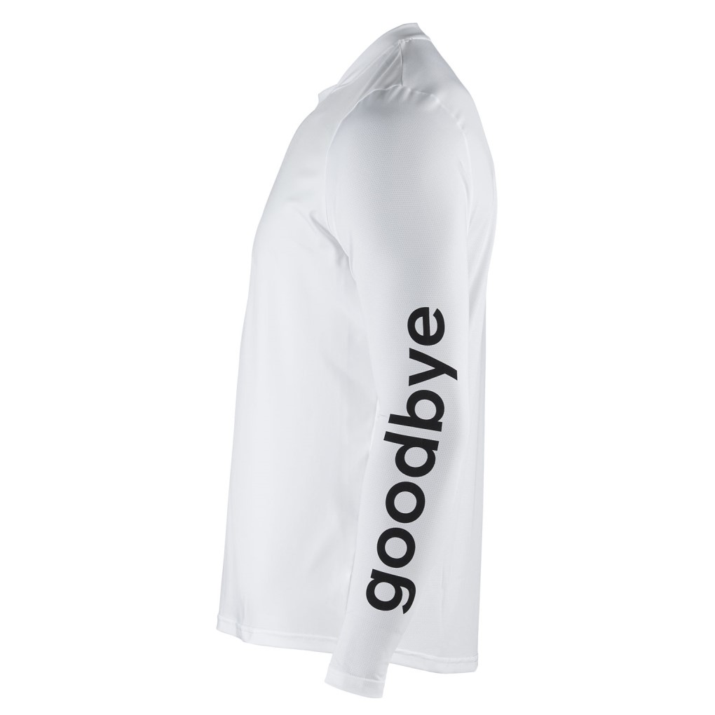 Maillot Northwave m/c BOMB HELLO GOODBYE Blanco