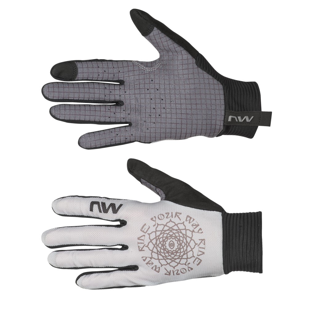 Guante Northwave Largo AIR LF WMN Gris Claro-Negro