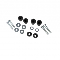 Sujecin del cuadro ORTLIEB de rodamiento giratorio M5 y M6 quick rack