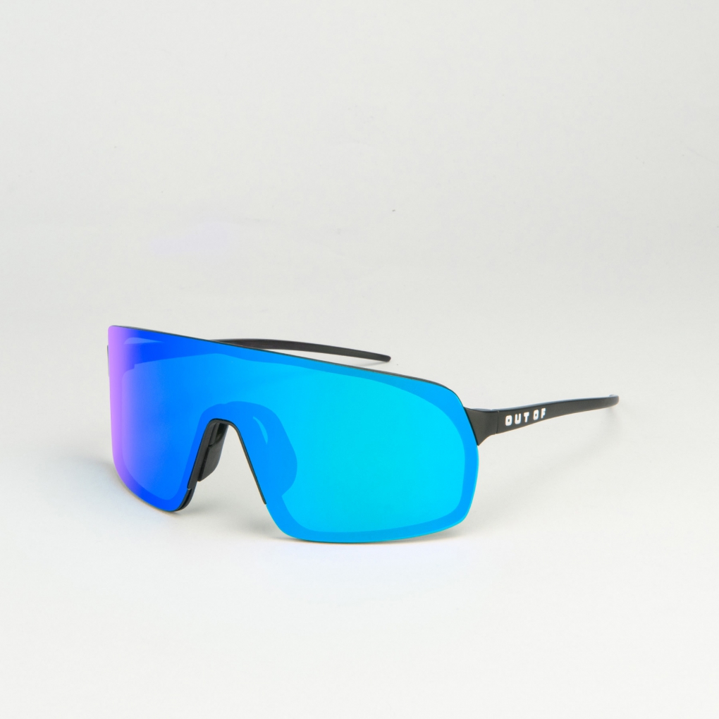Gafas Deportivas Out Of Rams Logo Blanco Lente Blue MCI