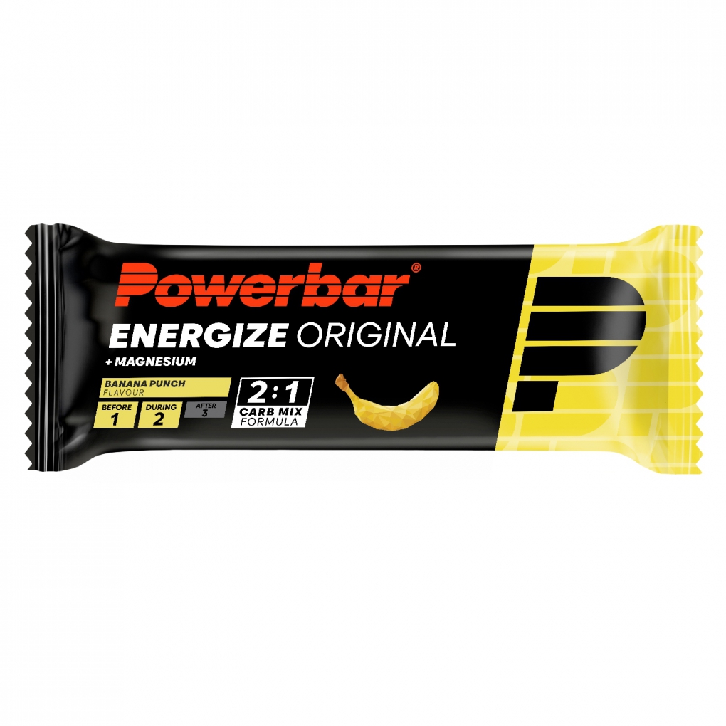 Barrita PowerBar Energize Original Banana Punch 15 unidades