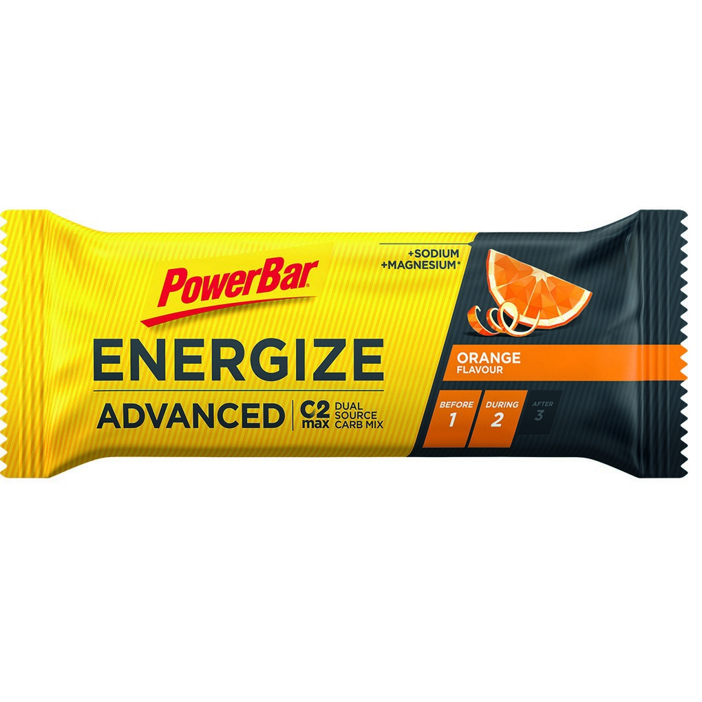 Barrita PowerBar Energize Advanced Naranja 15 unidades