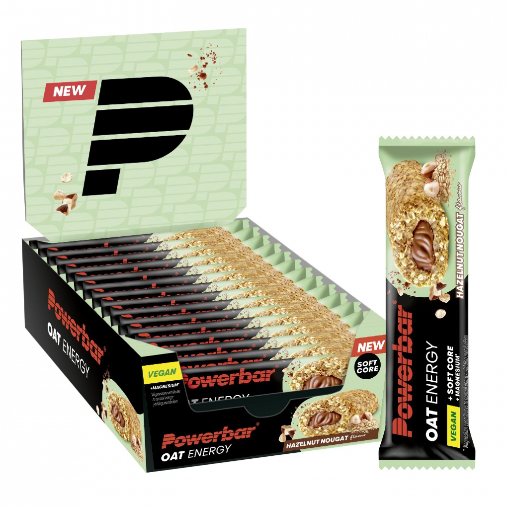 Barrita PowerBar Avena con Relleno de avellanas 15u*50gr
