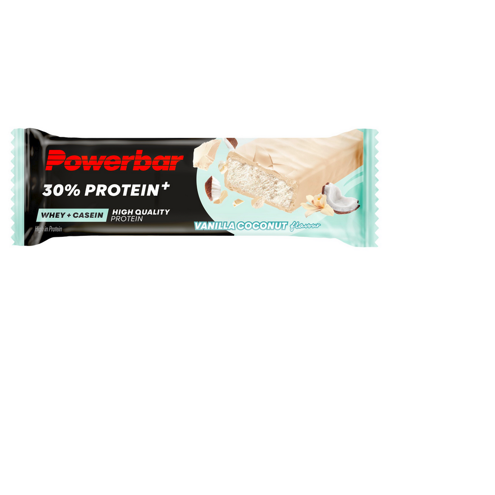 Barrita PowerBar ProteinPlus 30% Vainilla Coco 15 unidades