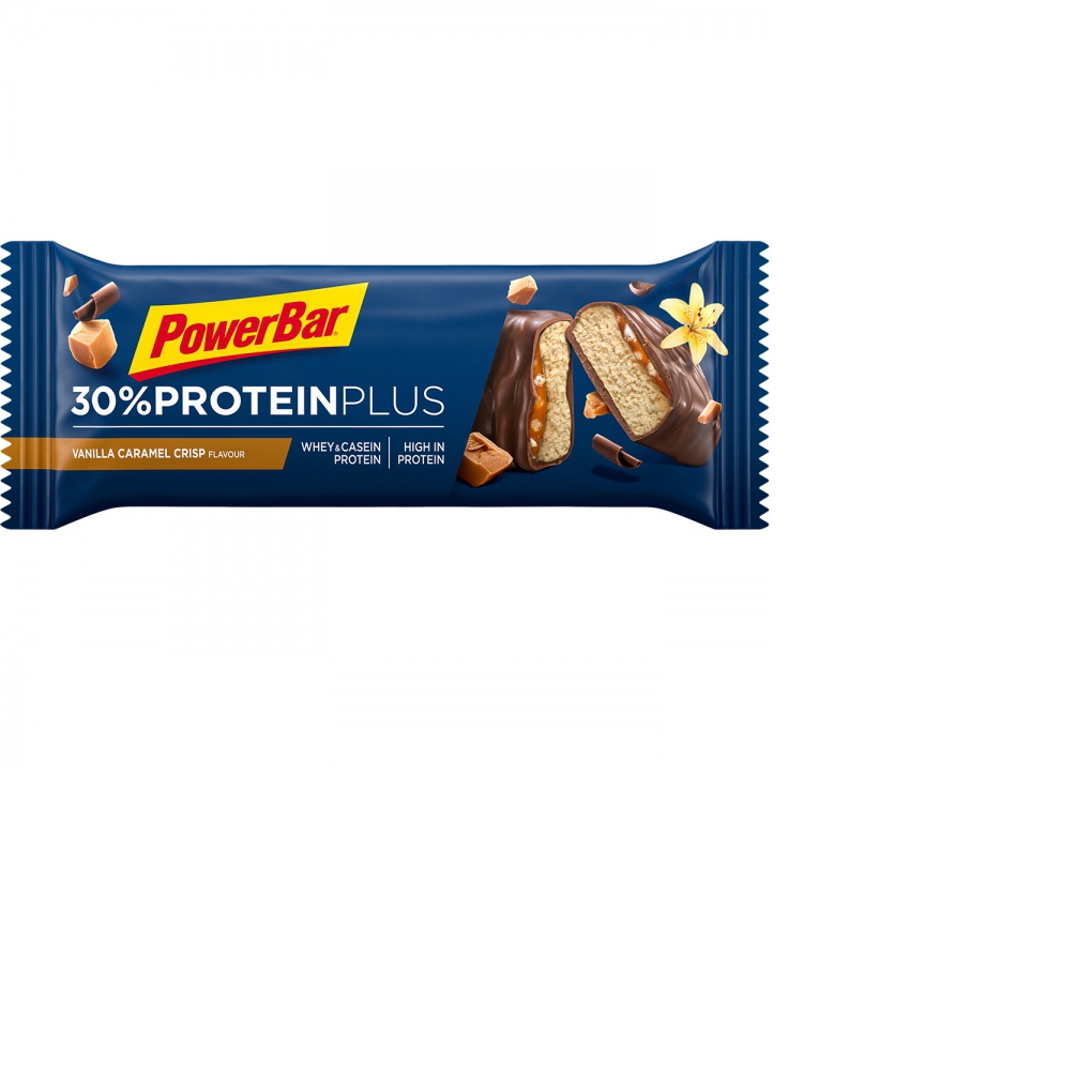 Barrita PowerBar ProteinPlus 30% Vainilla Caramelo Crisp 1 unidad