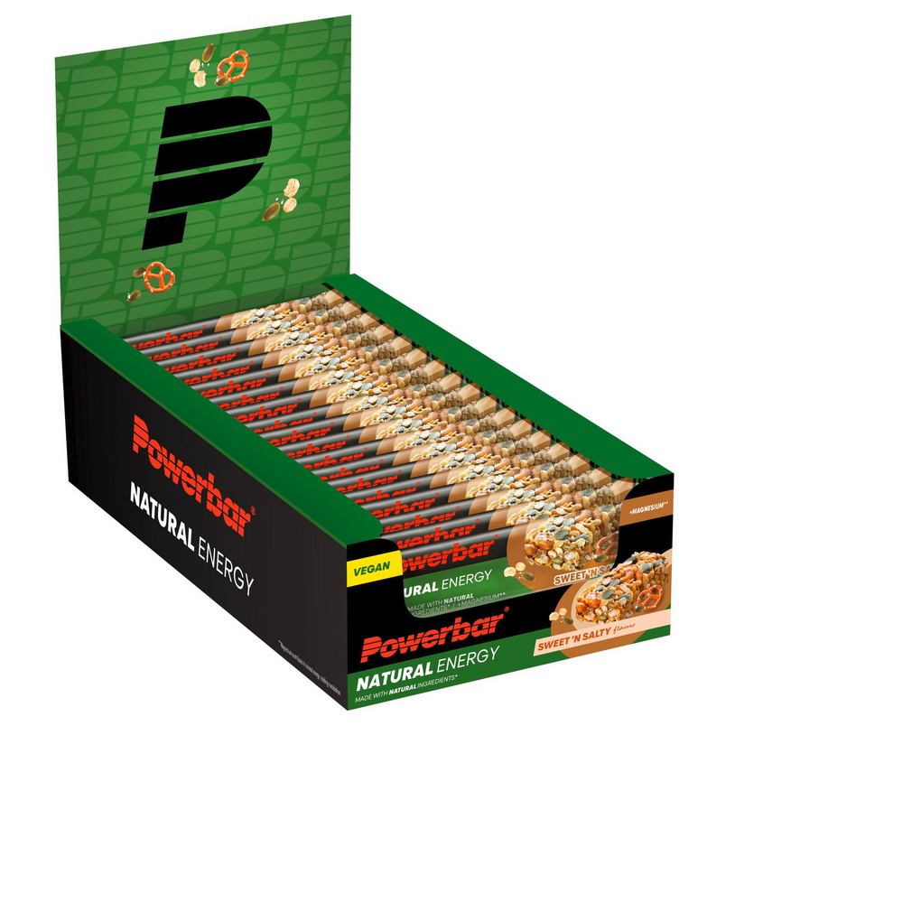 Barrita PowerBar Natural Energy  Dulce Salada 18 unidades