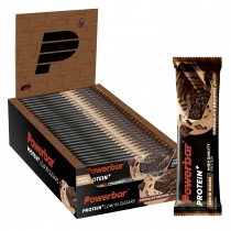 BARRITA POWERBAR PROTEINPLUS LOW SUGAR CHOCO BROWNIE 30 UNI