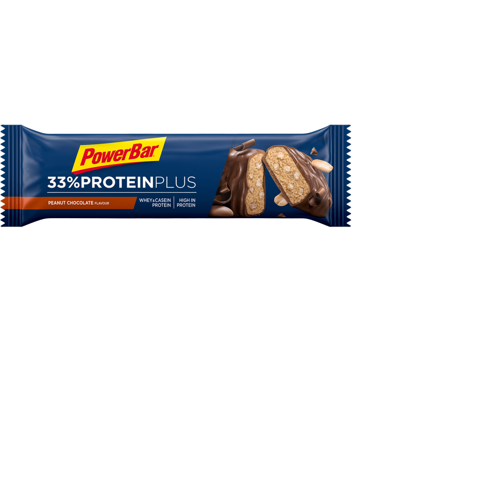 BarritaPowerBar ProteinPlus 33% Chocolate Cacahuete 1 unidad