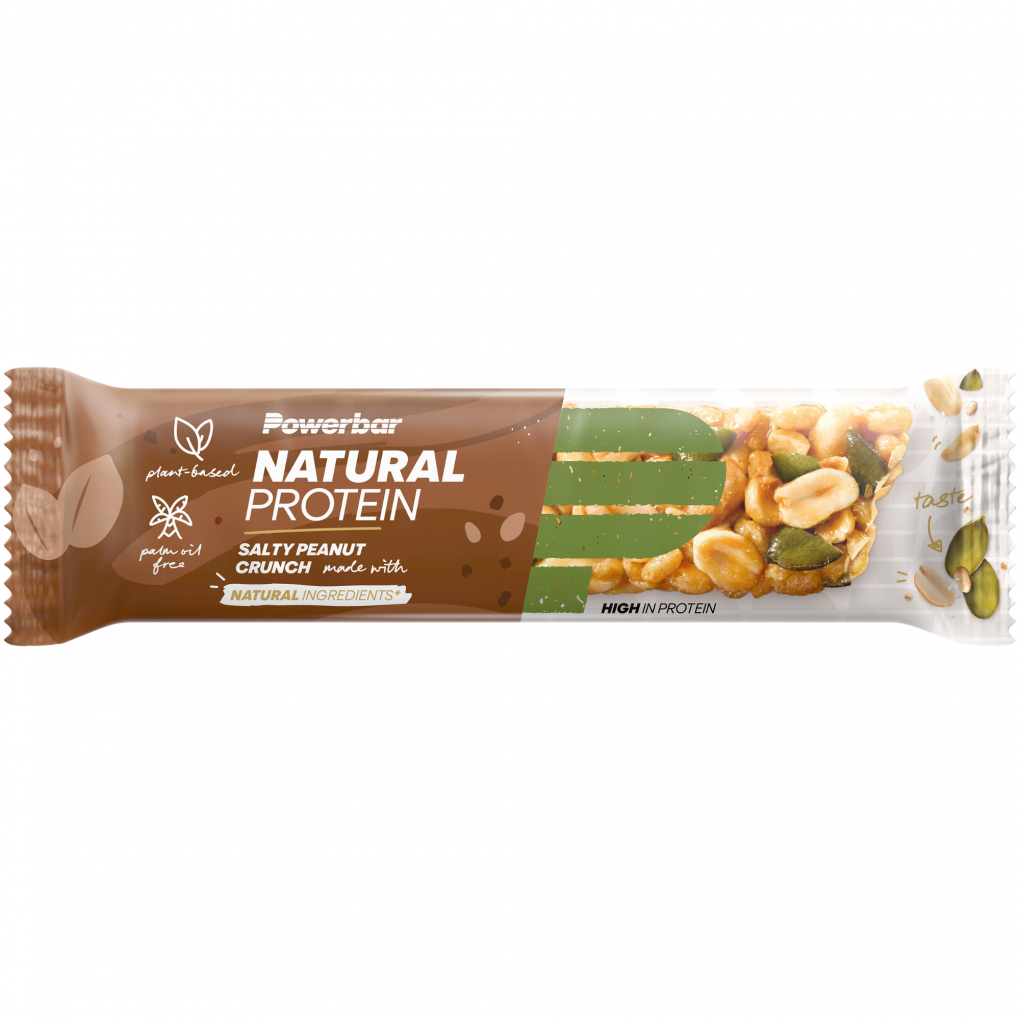 Barrita PowerBar Natural Protein Cacahuete Crunch 18 unidades
