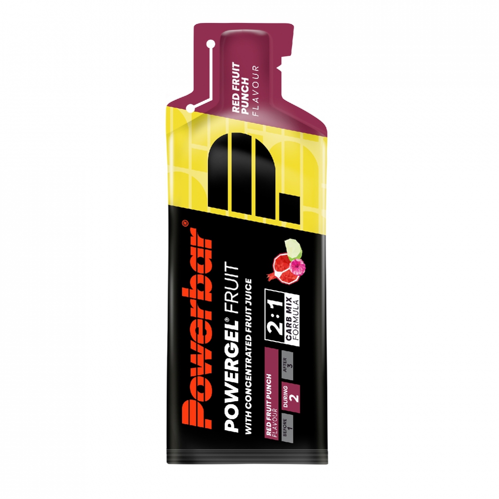 PowerBar PowerGel Frutos Rojos 24 unidades