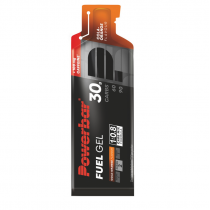 PowerBar Fuel Gel 30 Black Line Cola Orange + Caffeine 12 unidades