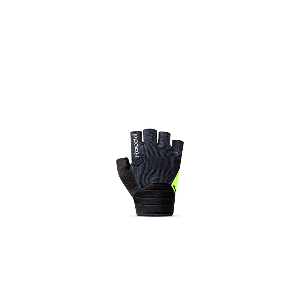 Guante Roeckl Itamos 3 High Performance Negro-Amarillo Fluo