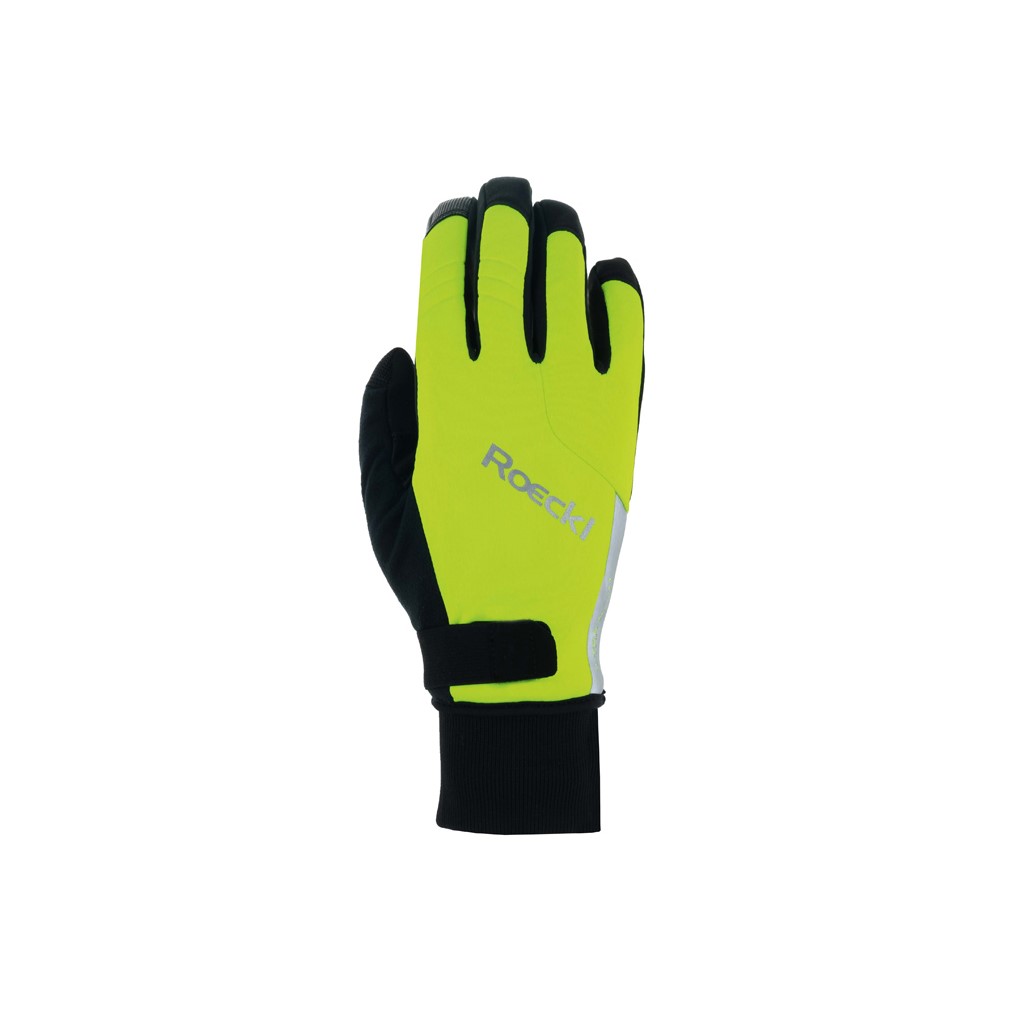 Guante Roeckl Villach 2 Extra Warm Amarillo Fluo