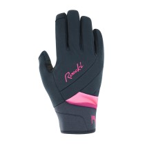 Guante Roeckl Waldau 2 Ladies Negro-Chicle