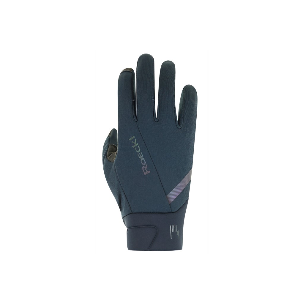 Guante Roeckl Rovato Windproof Negro-Iridescent