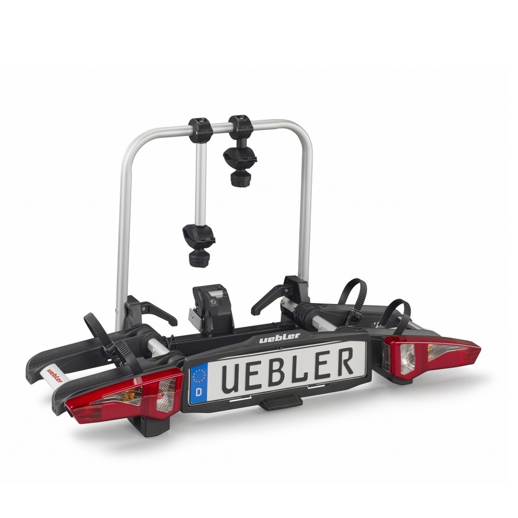 Portabicicletas Plegable Uebler i21 con control de distancia para 2 Bicicletas 90