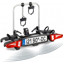 Portabicicletas Plegable Uebler i21 Z con control de distancia para 2 Bicicletas 90