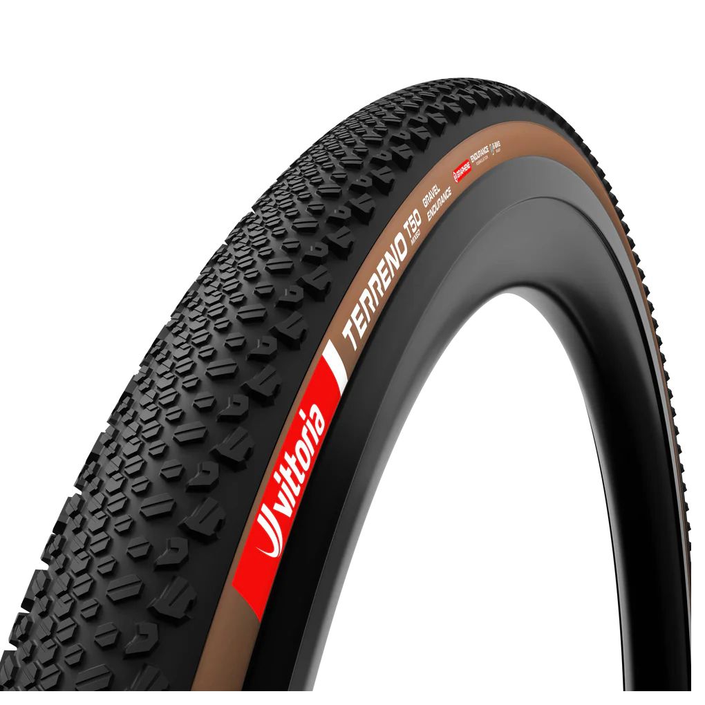 Cubierta Gravel Endurance Terreno T50 Mixed 700x50 Plegable TLR HOOK Marr�n