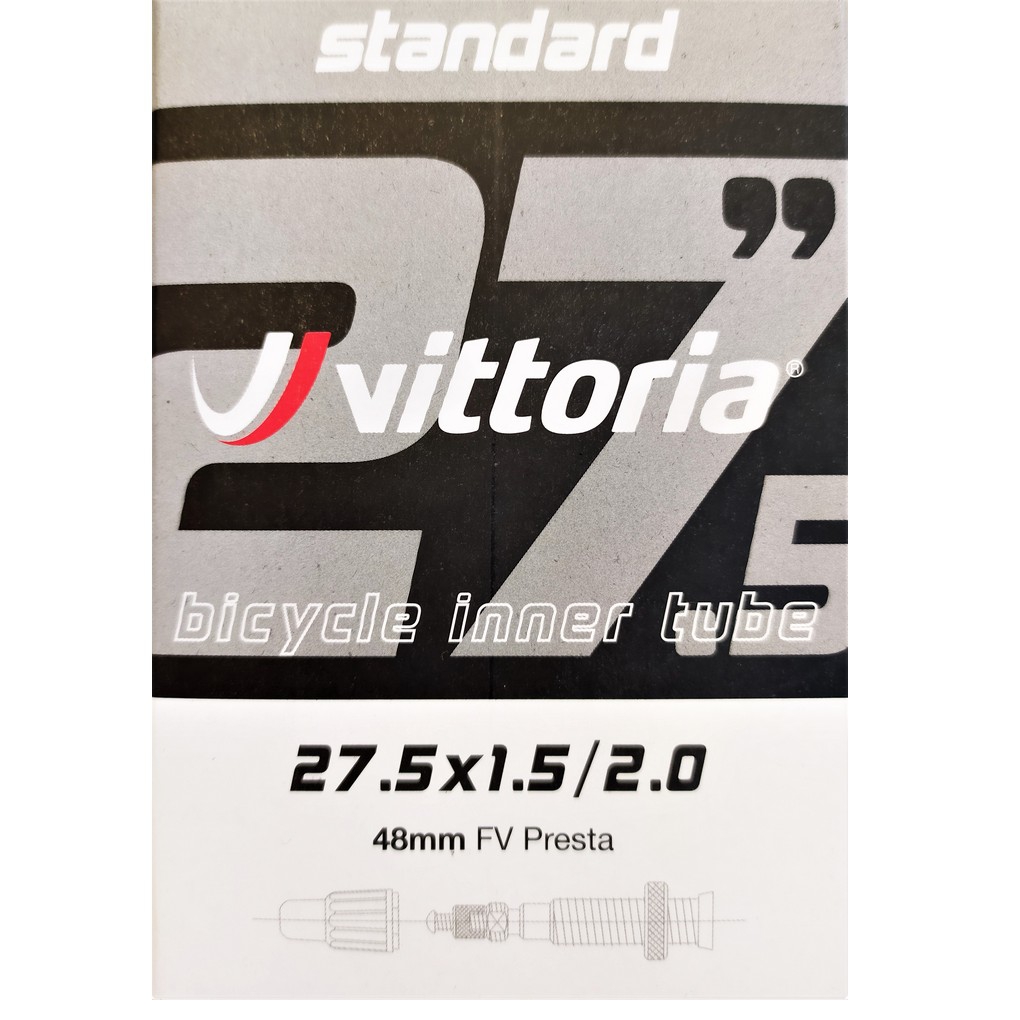 Cmara MTB Vittoria Standard 27.5x1.5/2.0 FV Presta 48mm